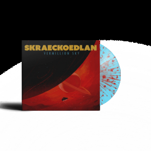 Skraeckoedlan - The Vermillion Sky (Ltd Blue Vinyl with Red Splatter) in the group VINYL at Bengans Skivbutik AB (5516787)
