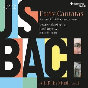 Les Arts Florissants & Paul Agnew & Benj - J.S. Bach Early Cantatas: Arnstadt & Müh in the group OUR PICKS / Friday Releases / Friday the 5th of April 2024 at Bengans Skivbutik AB (5520571)
