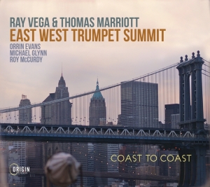 Ray Vega & Thomas Marriott - East West Trumpet Summit: Coast To Coast in the group OUR PICKS / Friday Releases / Friday the 5th of April 2024 at Bengans Skivbutik AB (5520711)