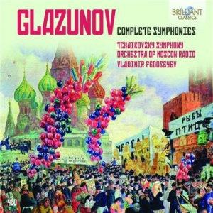 Glazunov - Complete Symphonies in the group CD / Klassiskt at Bengans Skivbutik AB (1004567)