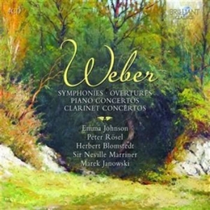 Weber - Orchestral Works in the group CD / Klassiskt at Bengans Skivbutik AB (1004615)