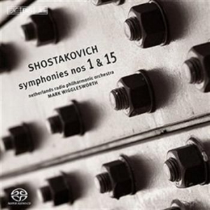 Shostakovich Dmitry - Symphonies 1&15 (Sacd) in the group Externt_Lager /  at Bengans Skivbutik AB (1006282)