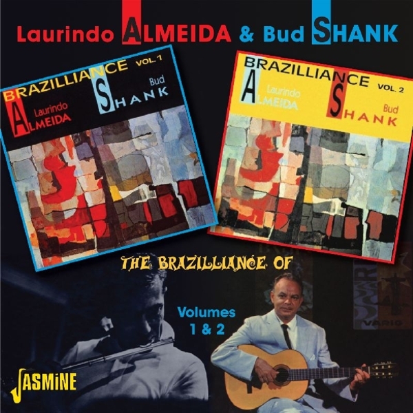 Laurindo & Bud Shank Almeida - Brazilliance Of Vol.1&2 in the group CD / Bestsellers at Bengans Skivbutik AB (1008252)