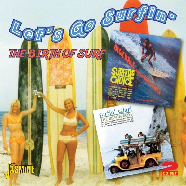V/A - Let's Go Surfin'- Birth Of Surf in the group CD / Bestsellers at Bengans Skivbutik AB (1008661)