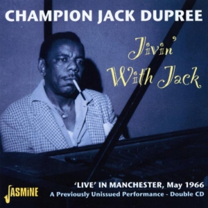 Champion Jack Dupree - Jivin' With Jack, Live in the group CD / Blues,Pop-Rock at Bengans Skivbutik AB (1008747)