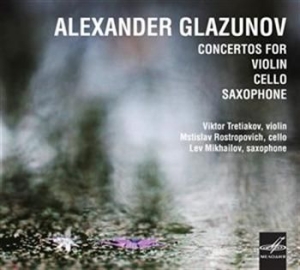 Glazunov - Concertos in the group CD / Klassiskt at Bengans Skivbutik AB (1010174)
