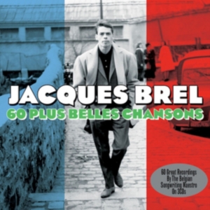 Jacques Brel - 60 Plus Belles Chansons in the group CD / Dansband-Schlager at Bengans Skivbutik AB (1019983)
