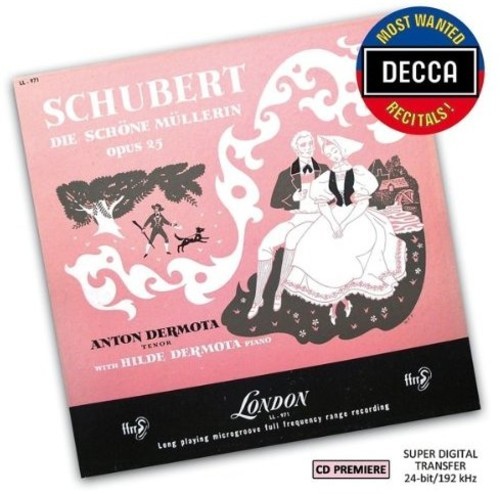 Schubert - Die Schöne Müllerin in the group CD / Klassiskt at Bengans Skivbutik AB (1021417)