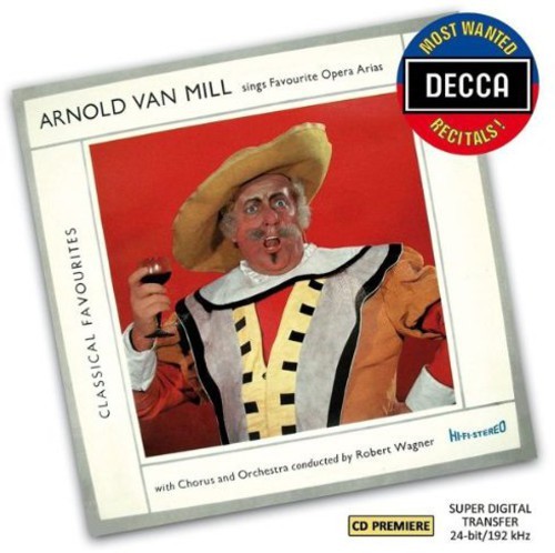 Mill Arnold Van - Sings Favourite Opera Arias in the group CD / Klassiskt at Bengans Skivbutik AB (1021426)