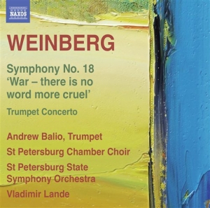 Weinberg - Symphony No 18 in the group Externt_Lager /  at Bengans Skivbutik AB (1027285)