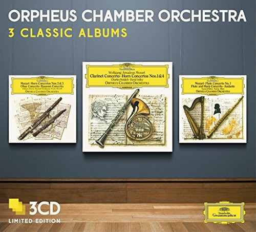 Orpheus Chamber Orchestra - Three Classic Albums in the group CD / Klassiskt at Bengans Skivbutik AB (1033923)