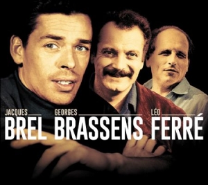 Brel Jacques George Brassens Leo - Jacques - George - Leo in the group CD / Pop at Bengans Skivbutik AB (1044854)