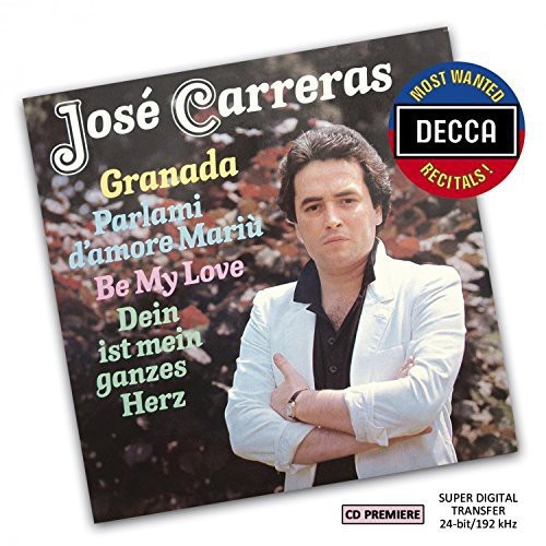 Carreras José - Granada in the group CD / Klassiskt at Bengans Skivbutik AB (1055025)