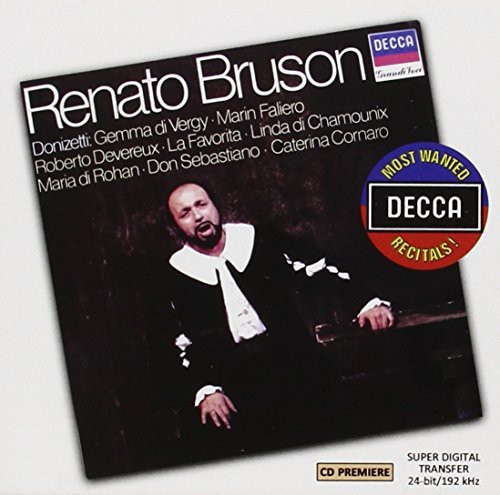 Bruson Renato - Donizetti Arias in the group CD / Klassiskt at Bengans Skivbutik AB (1055028)