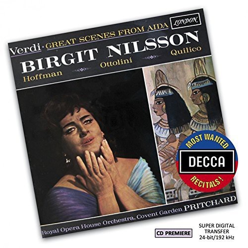 Birgit Nilsson - Verdi - Great Scenes From Aida in the group CD / Klassiskt at Bengans Skivbutik AB (1055050)