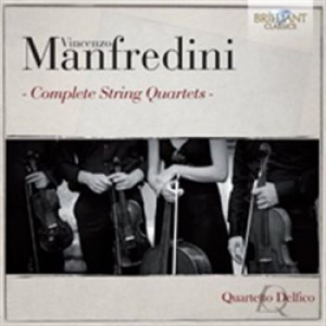 Manfredini - Complete String Quartets in the group CD / Övrigt at Bengans Skivbutik AB (1058013)