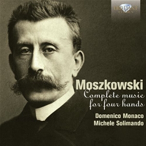 Moszkowski - Music For Four Hands in the group Externt_Lager /  at Bengans Skivbutik AB (1058015)