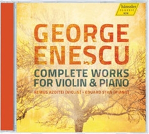 Enescu - Works For Violin&Piano in the group CD / Klassiskt at Bengans Skivbutik AB (1058040)