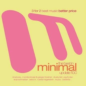 Blandade Artister - Best Of Minimal Update 10.0 in the group CD / Dans/Techno at Bengans Skivbutik AB (1058279)