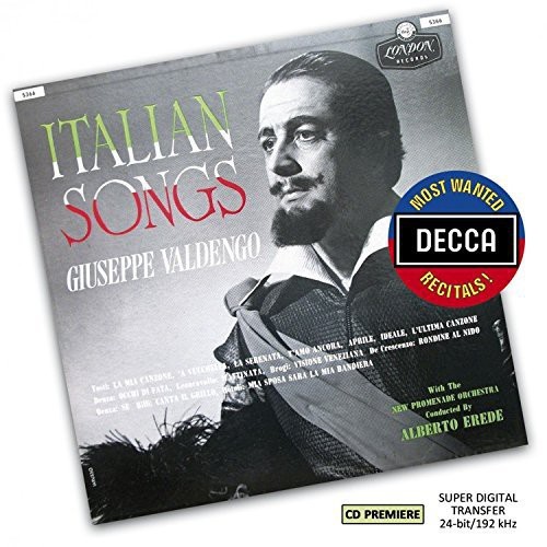 Giuseppe Valdengo - Italian Songs in the group CD / Klassiskt at Bengans Skivbutik AB (1086954)