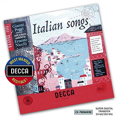 Gianni Poggi - Italian Songs in the group CD / Klassiskt at Bengans Skivbutik AB (1086956)