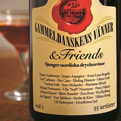 Div Artister - Gammeldanskens Vänner & Friends in the group CD / Dansband-Schlager at Bengans Skivbutik AB (1089504)