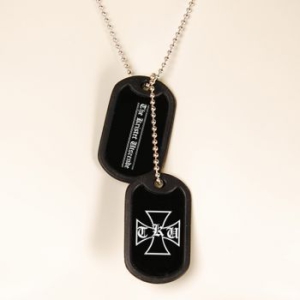 Kristet Utseende - Dog Tags Tku Logo in the group OTHER / Merchandise at Bengans Skivbutik AB (1096396)