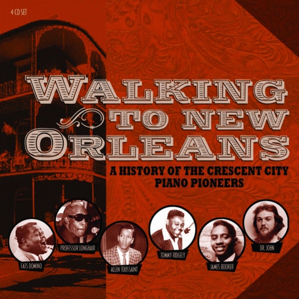 Various Artists - Walking To New OrleansCrescent Cit in the group CD / Bestsellers at Bengans Skivbutik AB (1100003)