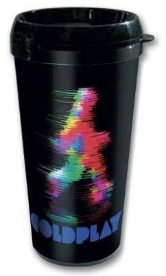 Coldplay - Fuzzy Man Travel Mug in the group Minishops / Coldplay at Bengans Skivbutik AB (1101438)