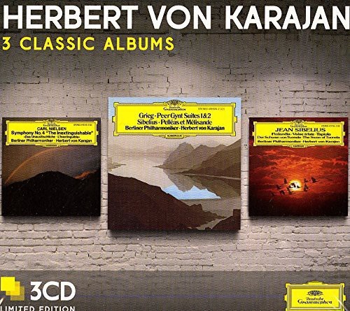 Herbert von Karajan - Sibelius/ Grieg/ Nielsen in the group CD / Klassiskt at Bengans Skivbutik AB (1106819)