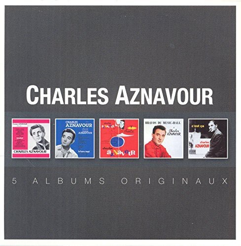 Charles Aznavour - Original Album Series in the group OTHER / Övrigt /  at Bengans Skivbutik AB (1107510)