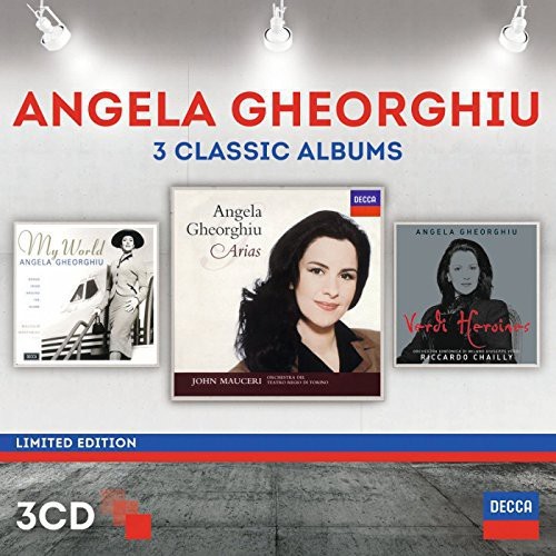 Gheorghiu Angela - 3 Classic Albums in the group CD / Klassiskt at Bengans Skivbutik AB (1109210)