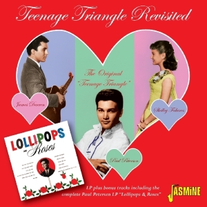 Fabares Shelley/James Darren/Paul Petersen - Teenage Triangle Revisited in the group CD / Pop-Rock at Bengans Skivbutik AB (1111479)