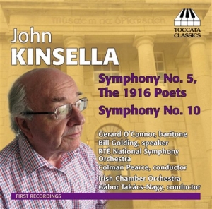 Kinsella - Symphonies 5&10 in the group Externt_Lager /  at Bengans Skivbutik AB (1113211)