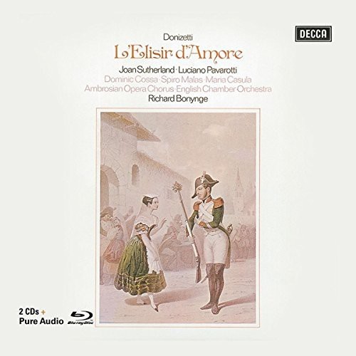 Donizetti - Kärleksdrycken (2Cd+Bluray-A) in the group CD / Klassiskt at Bengans Skivbutik AB (1126998)