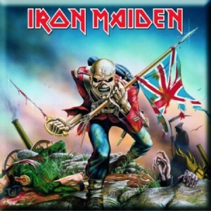 Iron Maiden - Iron Maiden Fridge Magnet: The Trooper in the group Minishops / Iron Maiden at Bengans Skivbutik AB (1129630)