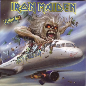 Iron Maiden - Iron Maiden Fridge Magnet: Flight 666 in the group OTHER / MK Export CDON Merch at Bengans Skivbutik AB (1129631)