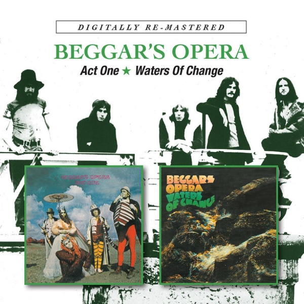 Beggars Opera - Act One/Waters Of Change in the group CD / Pop at Bengans Skivbutik AB (1131149)