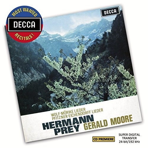 Prey Hermann - Lieder in the group CD / Klassiskt at Bengans Skivbutik AB (1133535)