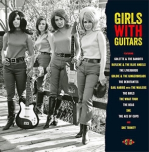 Various Artists - Girls With Guitars in the group VINYL / Pop-Rock at Bengans Skivbutik AB (1142354)