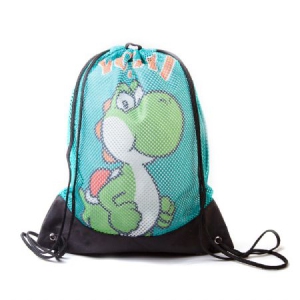 Nintendo Mario - Nintendo - Yoshi Mesh Gym Bag in the group OTHER / Merchandise at Bengans Skivbutik AB (1146617)