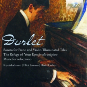 Durlet - Music For Violin, Cello & Piano in the group Externt_Lager /  at Bengans Skivbutik AB (1148209)