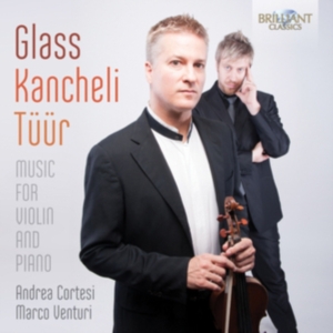 Glass / Kancheli / Tuur - Music For Violin And Piano in the group CD / Klassiskt at Bengans Skivbutik AB (1148213)