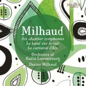 Milhaud - Chamber Symphonies in the group CD / Klassiskt at Bengans Skivbutik AB (1148219)