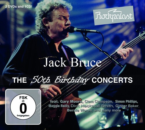 Bruce Jack - Rockpalast50Th Birthday Conc (Cd+2 in the group CD / Bestsellers at Bengans Skivbutik AB (1151494)