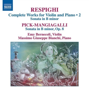 Respighi - Works For Violin 2 in the group Externt_Lager /  at Bengans Skivbutik AB (1153914)