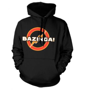 Big Bang Theory - Big Bang Theory Hoodie Bazinga Underground in the group OTHER / Merchandise at Bengans Skivbutik AB (1165212)