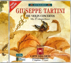 Tartini - The Violin Concertos Vol 17 in the group Externt_Lager /  at Bengans Skivbutik AB (1175596)
