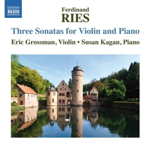 Ries - Three Sonatas For Violin in the group Externt_Lager /  at Bengans Skivbutik AB (1246299)