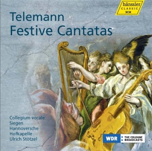 Telemann Georg Philipp - Festive Cantatas in the group Externt_Lager /  at Bengans Skivbutik AB (1246333)